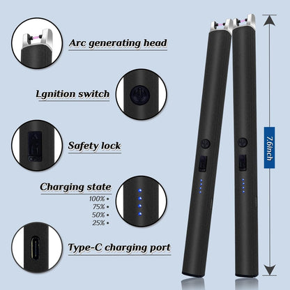 Moravo™ - Electric Arc Lighter - USB Rechargeable (2 Pack)